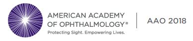AAO (American Academy of Ophthalmology) in Chicago, IL on 27th-29th October