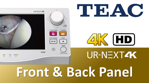 UR-NEXT 4K Front & Back Panel